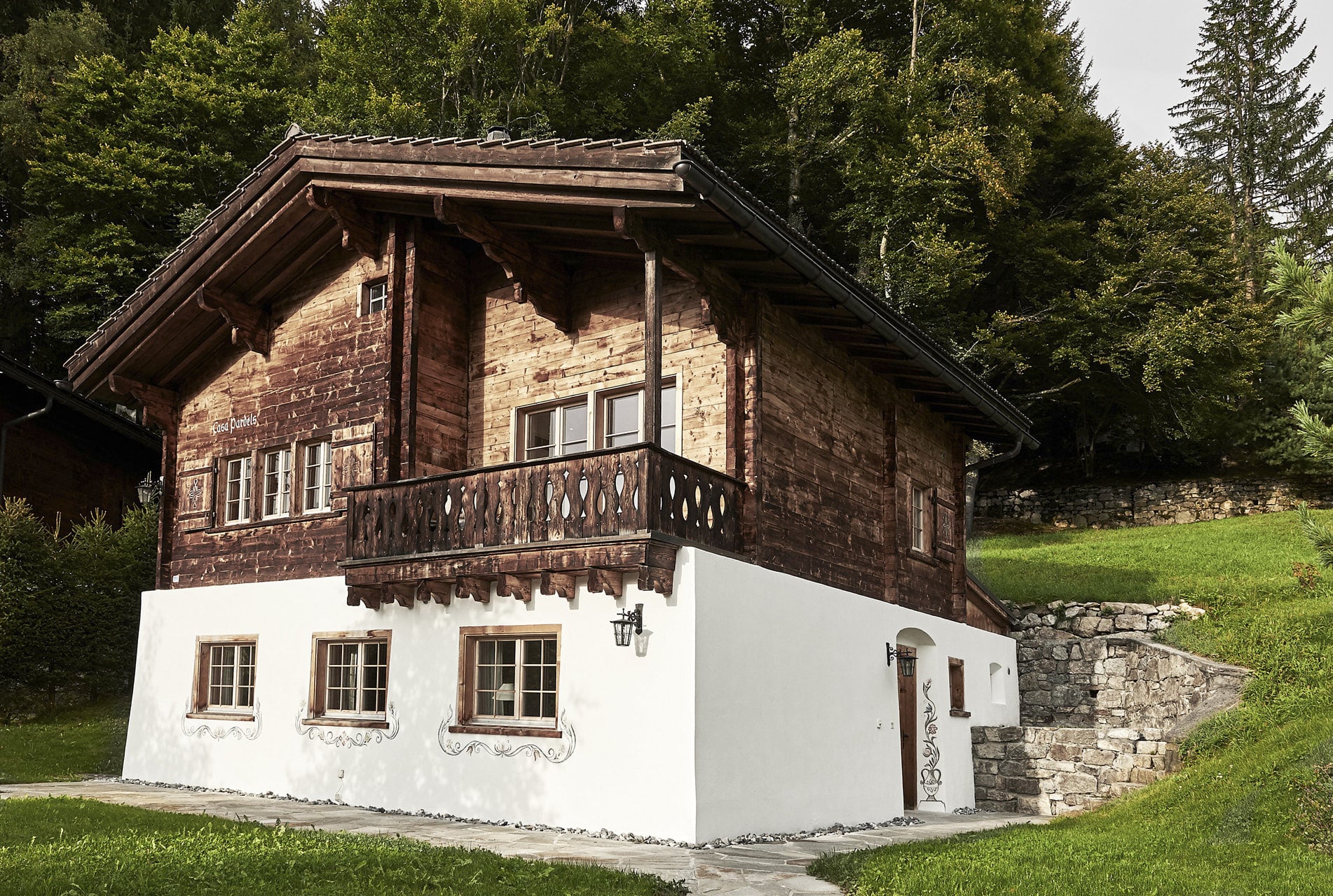 Ski apartment rental in Klosters, Switzerland.