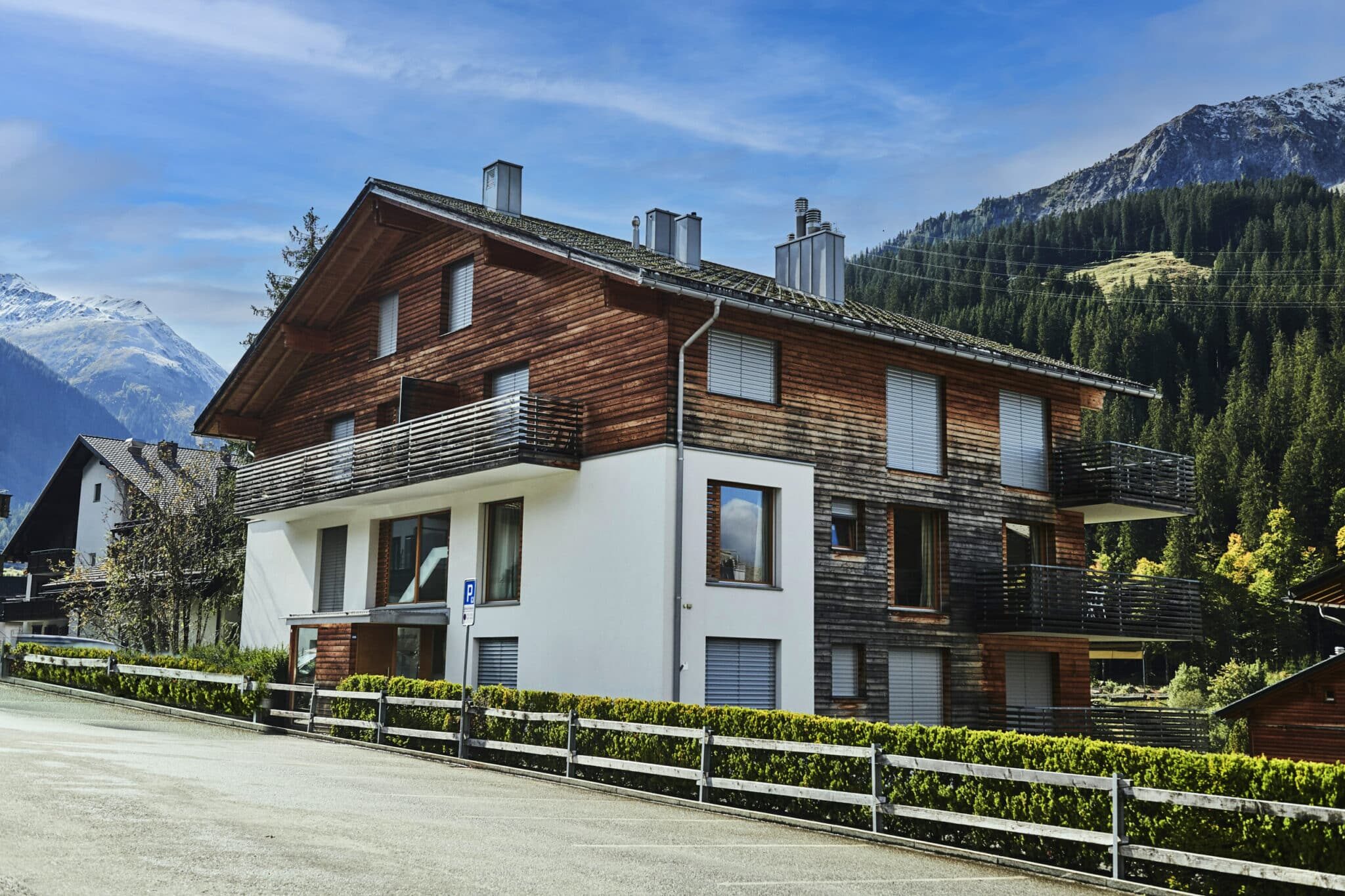 Ski apartment rental in Klosters, Switzerland.