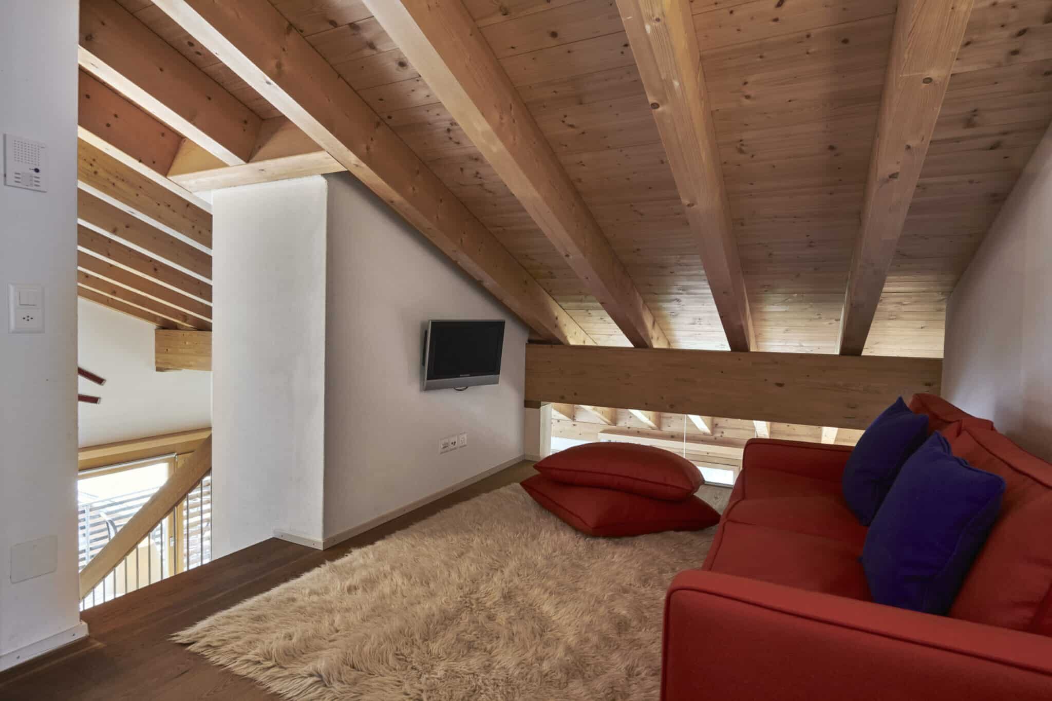 Ski apartment rental in Klosters, Switzerland.