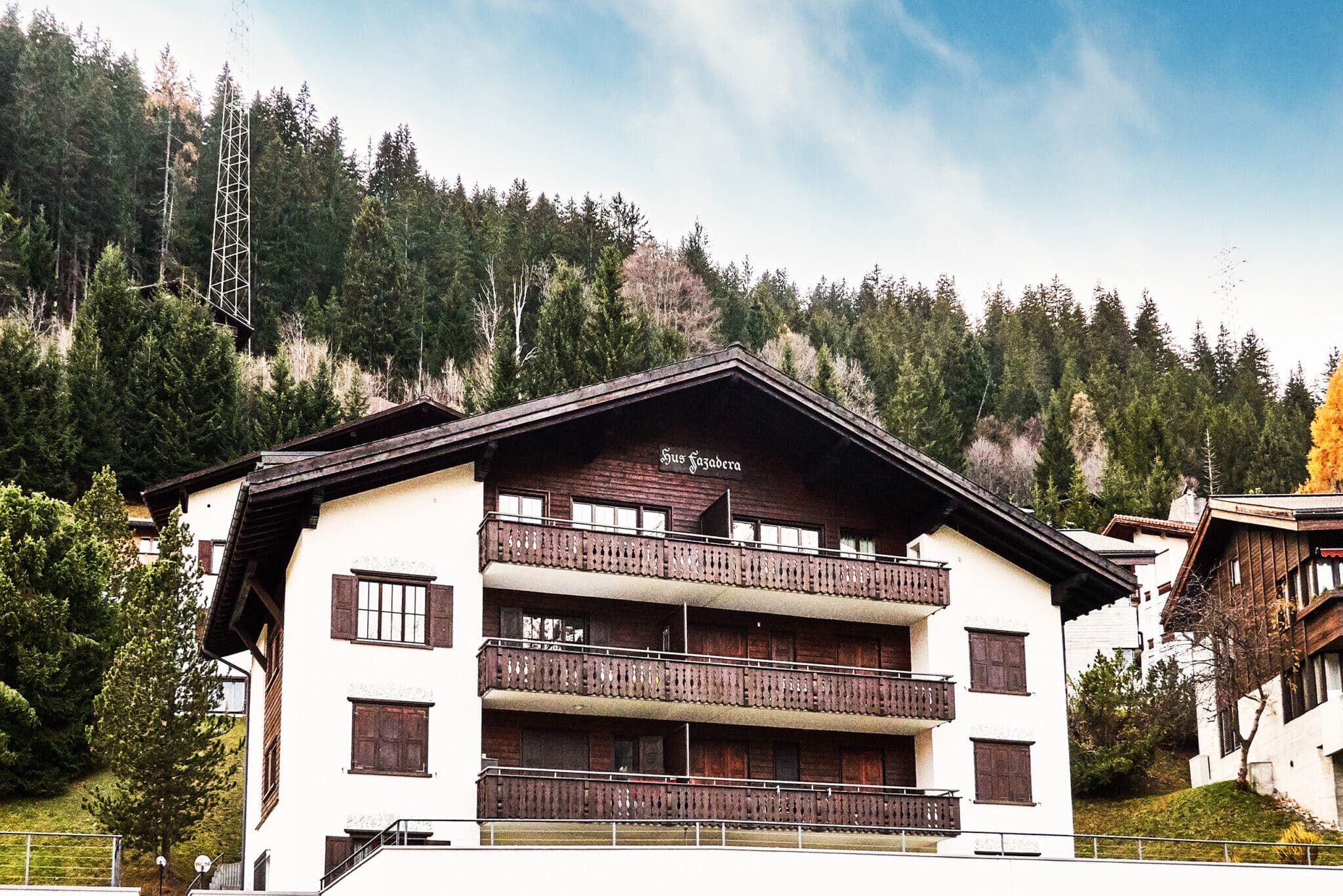 Ski apartment rental in Klosters, Switzerland.